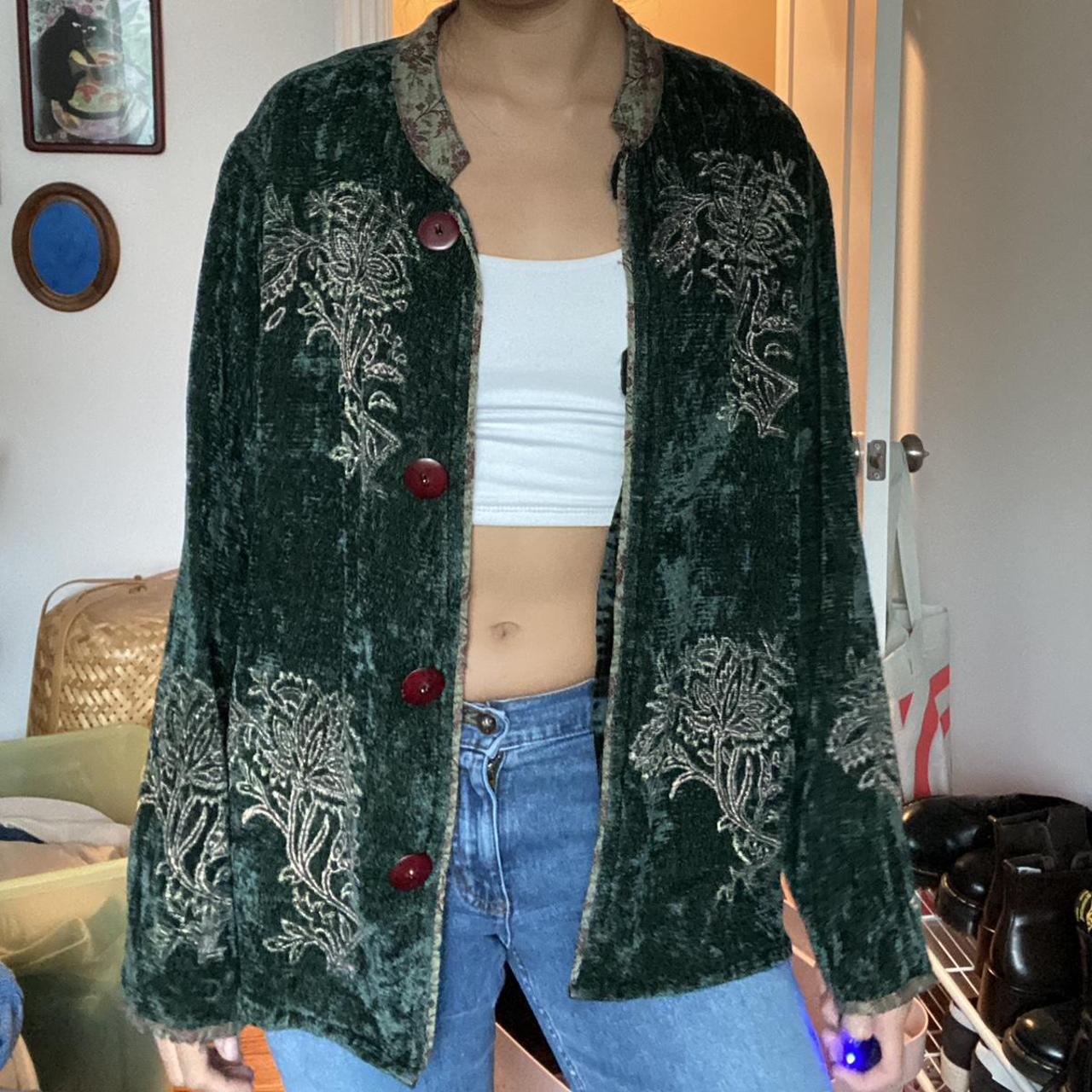 Anthropologie Women's Jacket Depop