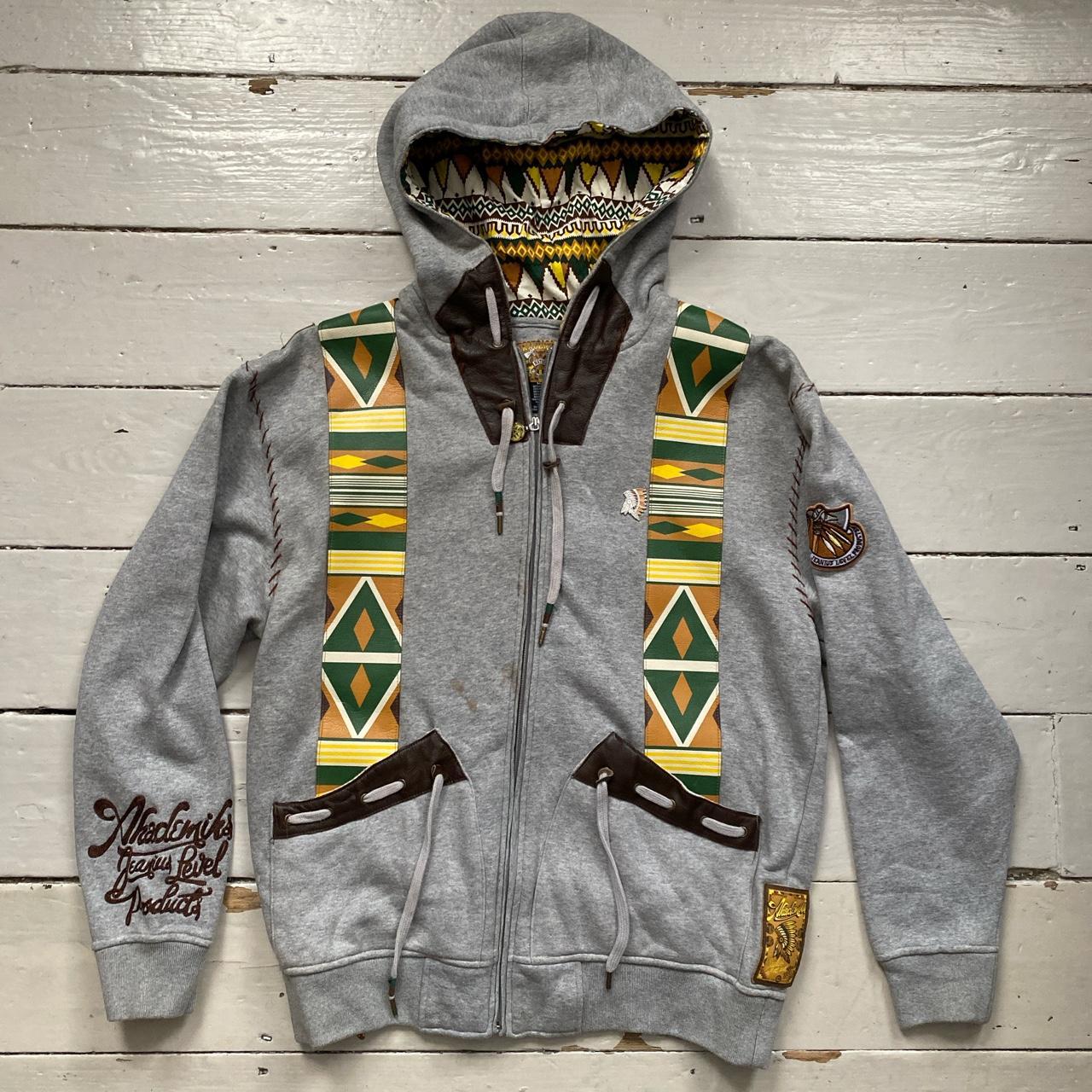 Akademiks Vintage Tribal Red Indian Hoodie 🔥 In good... - Depop