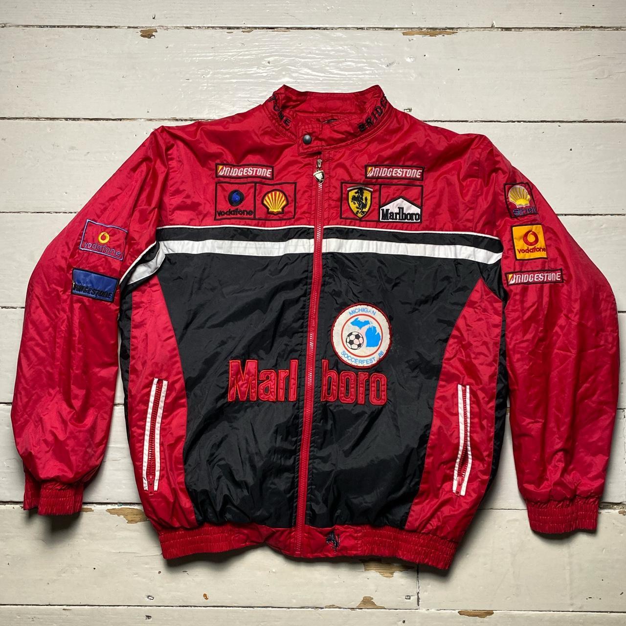 Ferrari Vintage Michael Schumacher Marlboro Red... - Depop