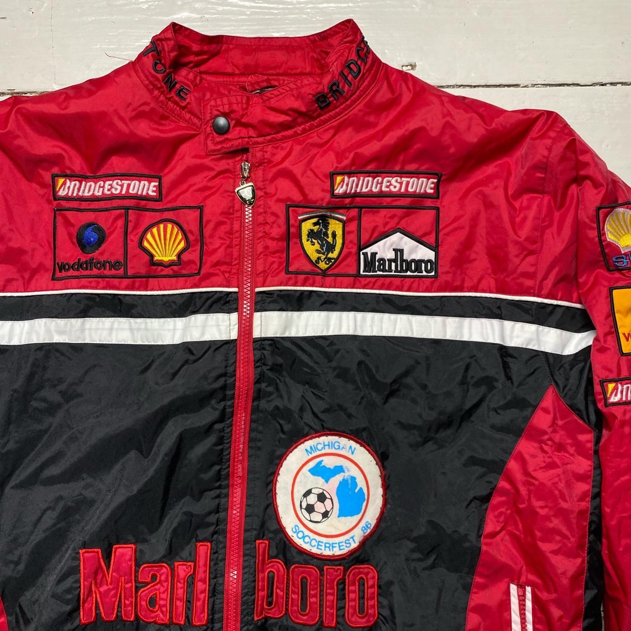 Ferrari Vintage Michael Schumacher Marlboro Red... - Depop