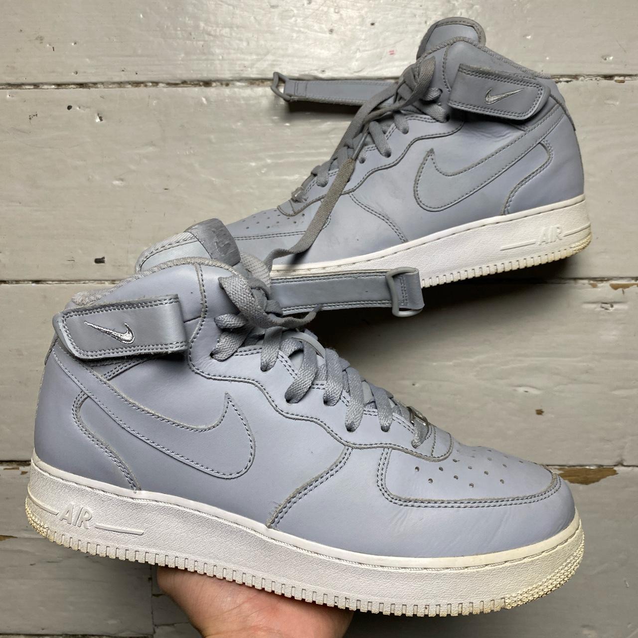 Air force 1 mid '07 clearance trainer wolf grey / white