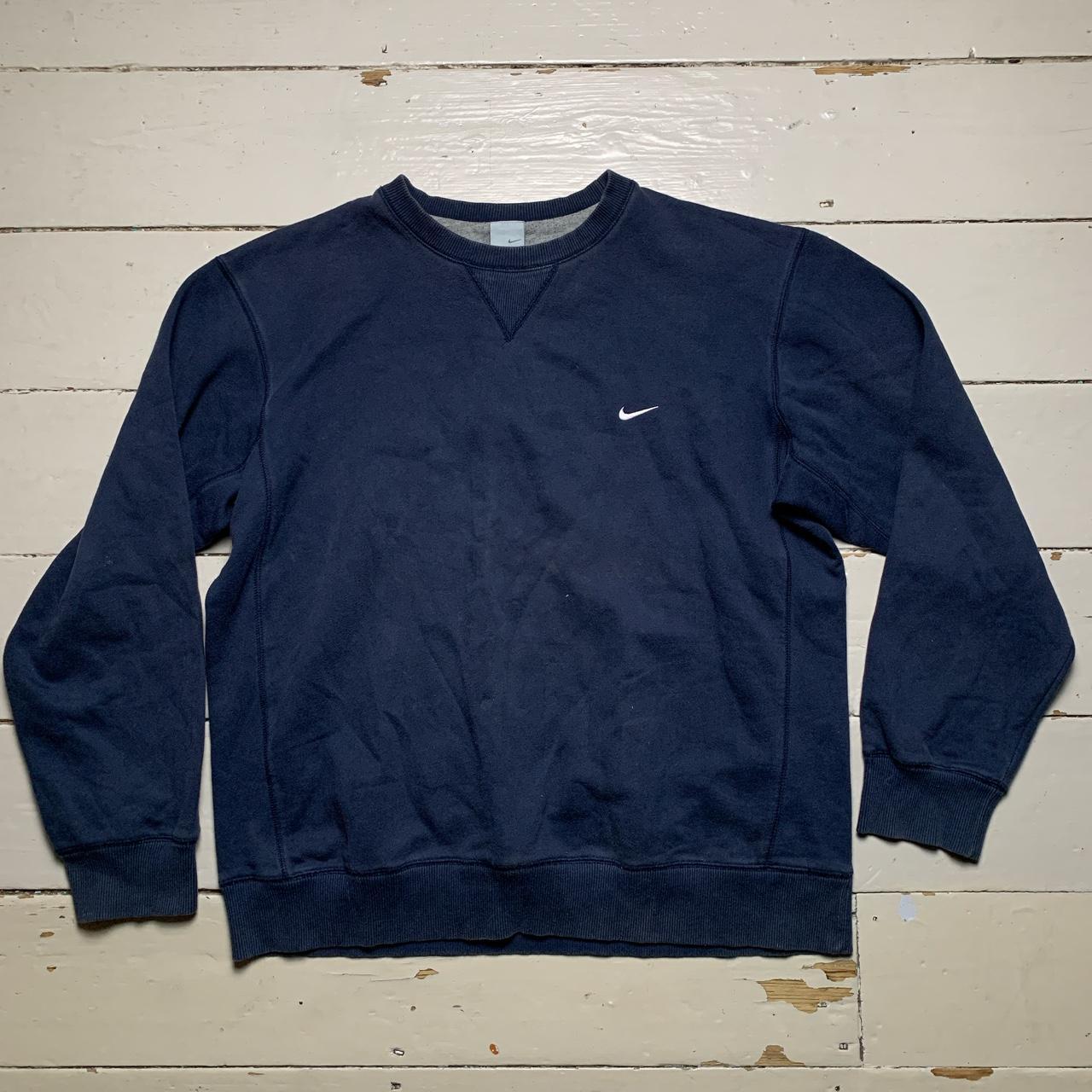 mens navy nike jumper