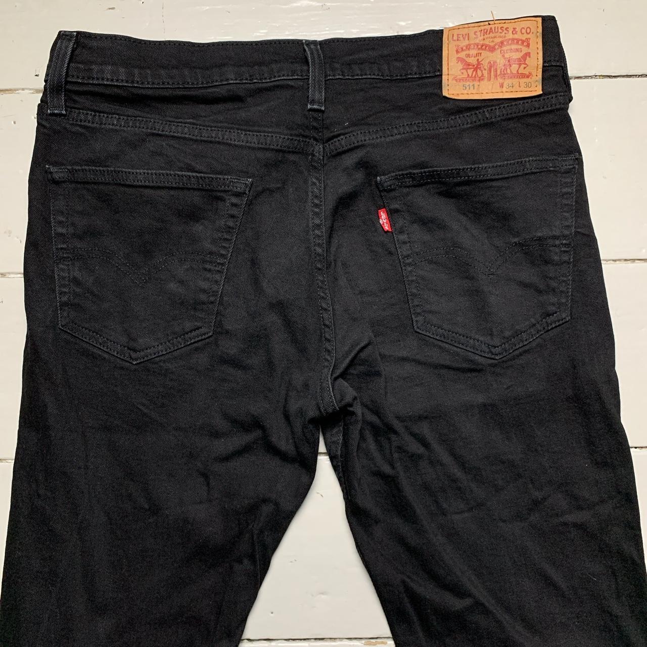 Levis 511 Black Jeans 👖 In great condition with... - Depop