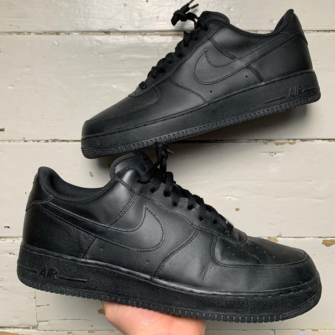 mens nike air force 1 black