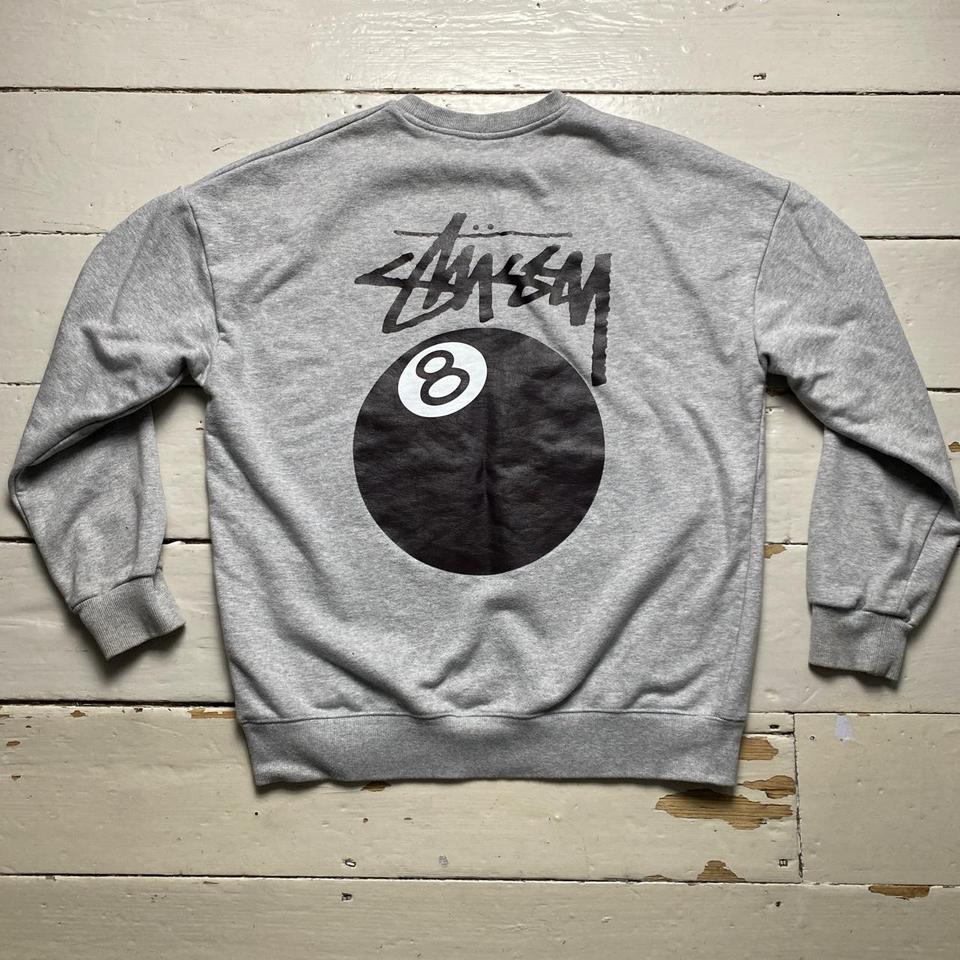 Stussy 8 Ball Jumper In good condition, has some - Depop