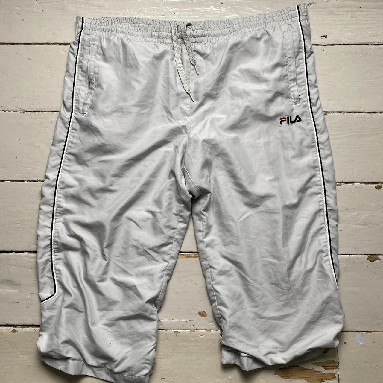 Fila shorts mens silver online