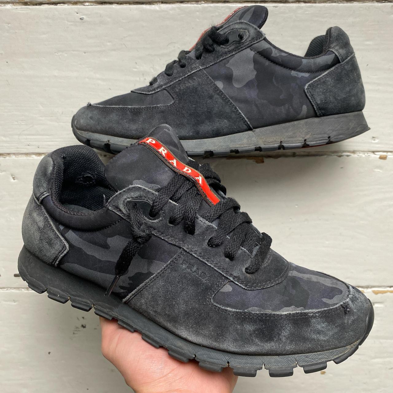 Camo prada runners hotsell