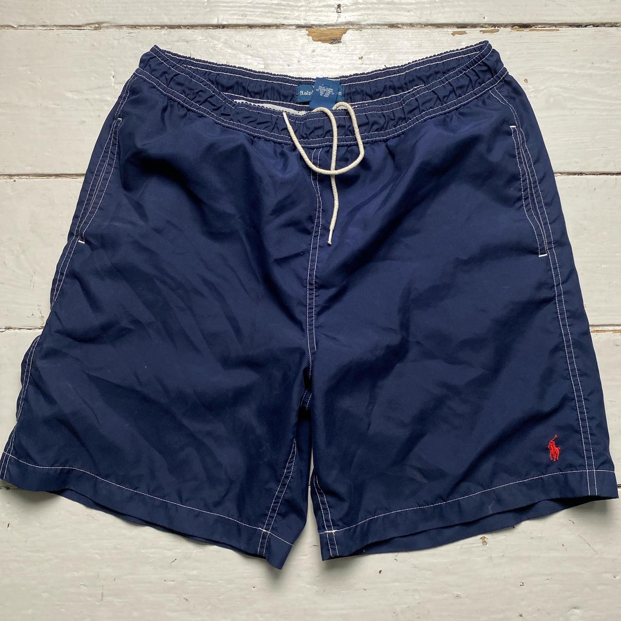 Polo outlets Ralph Lauren Men’s Shorts Navy Blue /Red logo size XL