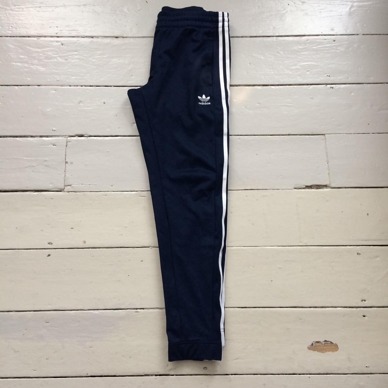 Adidas SST poppers Joggers dark navy poppers all