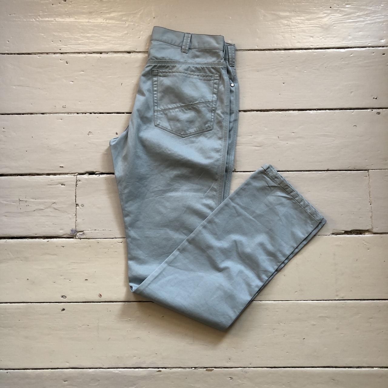 Burberry London Slim Fitting Light Blue Jeans 🇬🇧 Depop