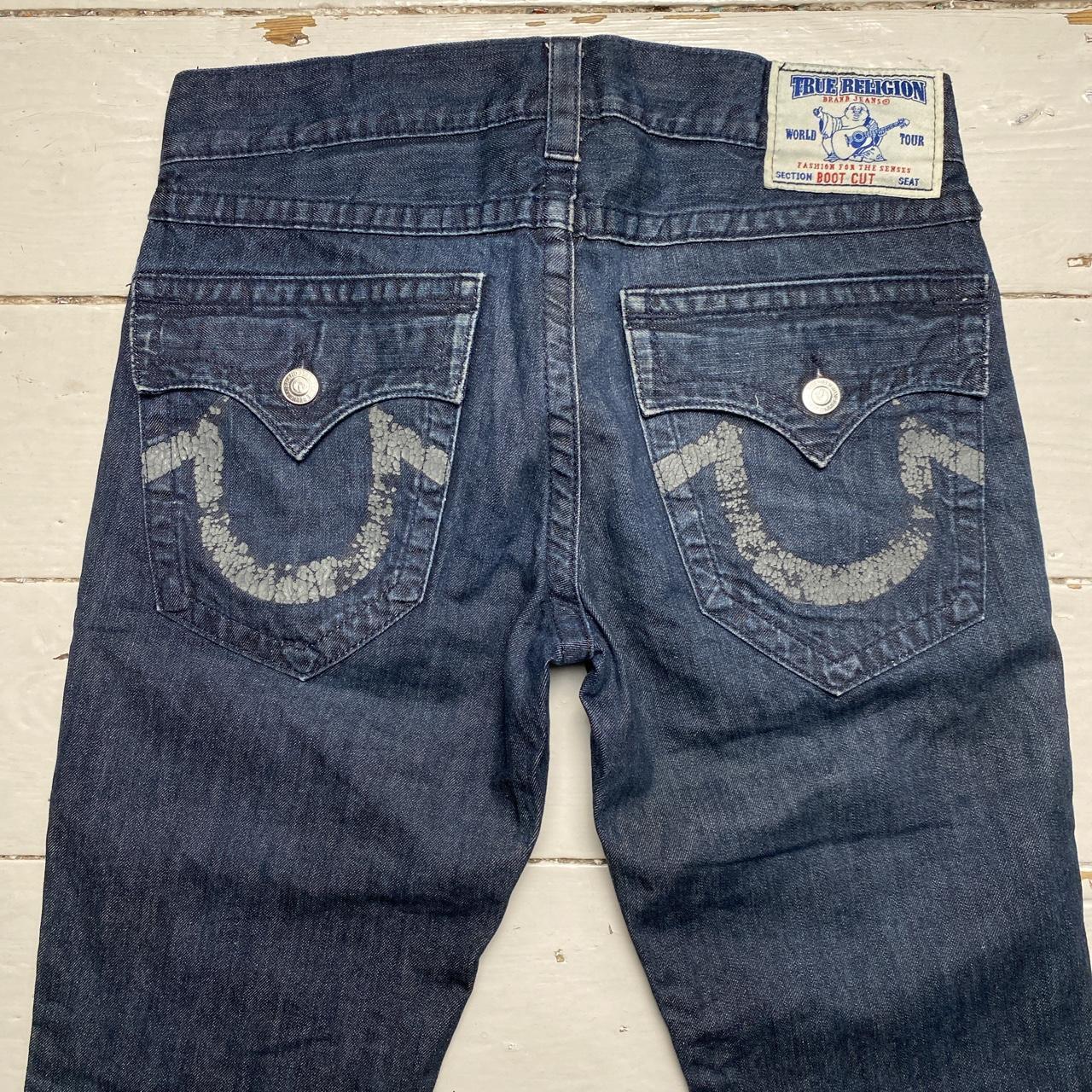 True Religion Billy Giant Big T Big Grey Stitch and | Depop True Religion Billy Giant Big T Big Grey Stitch and | Depop