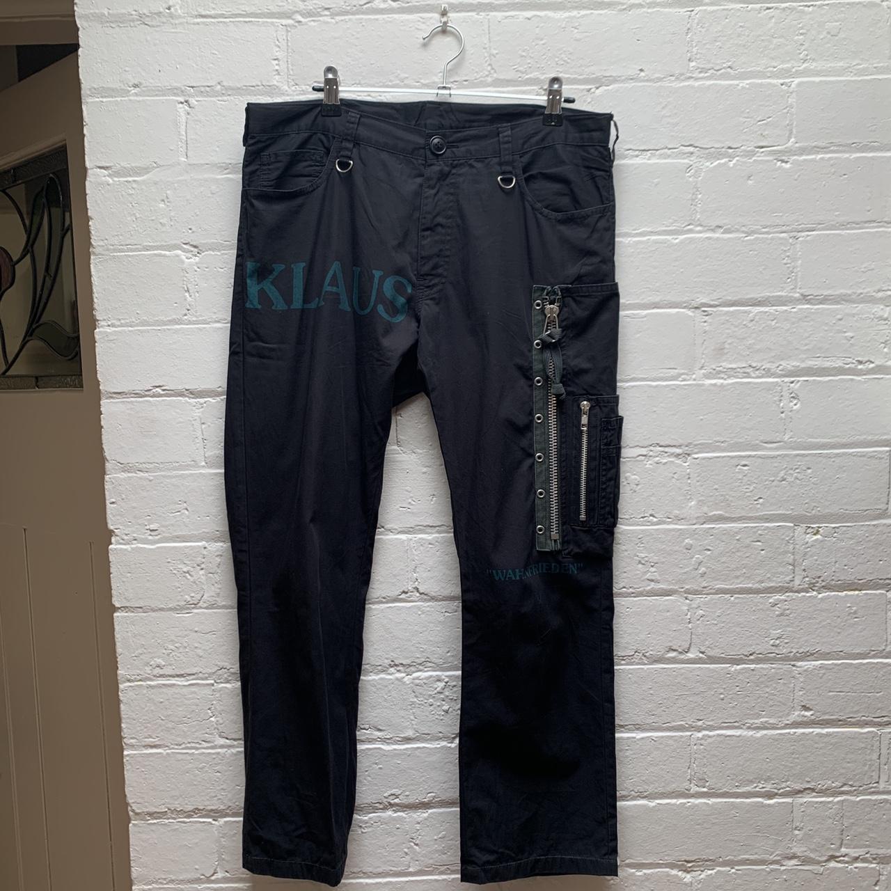 Undercover SS06 Klaus Cargo Pants Black Back tag | Depop
