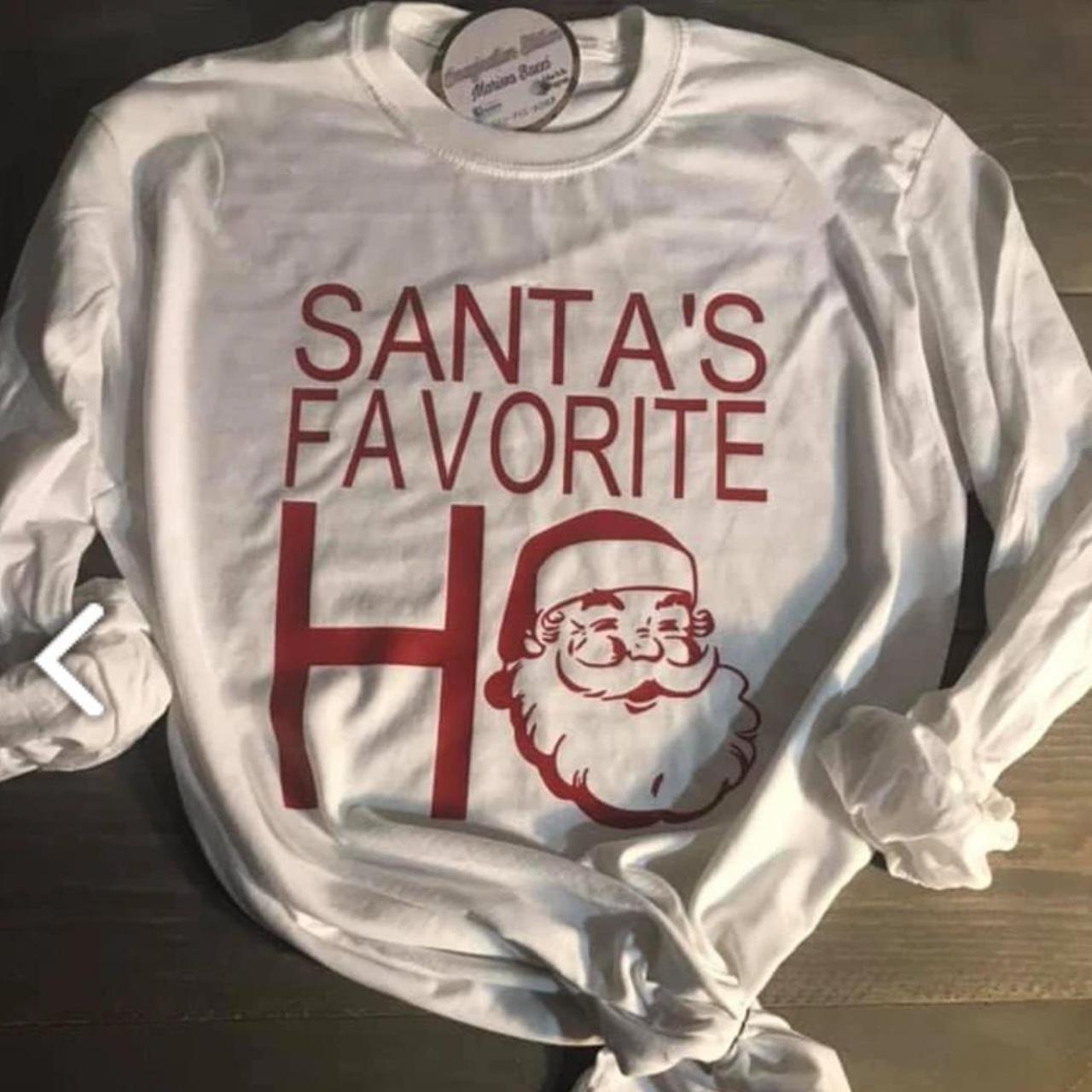 Santa’s favorite Ho T Shirt Brand new Ships fast - Depop