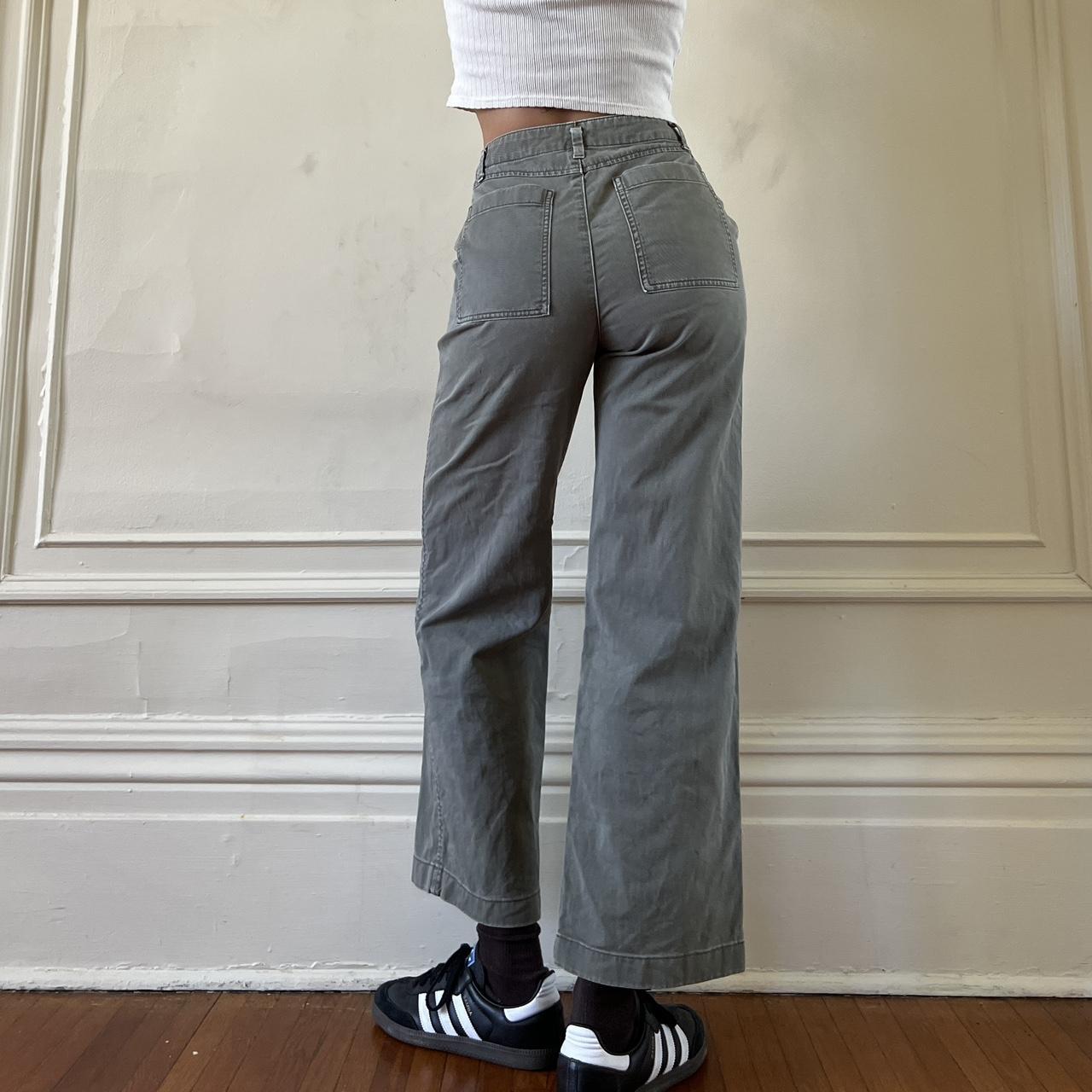 High waisted green pants by Gap. I’m in love with... Depop