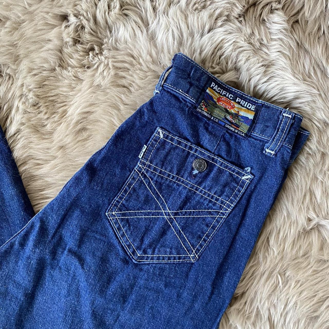 Vintage 1970s Levis Pacific Pride Jeans Gorgeous... - Depop