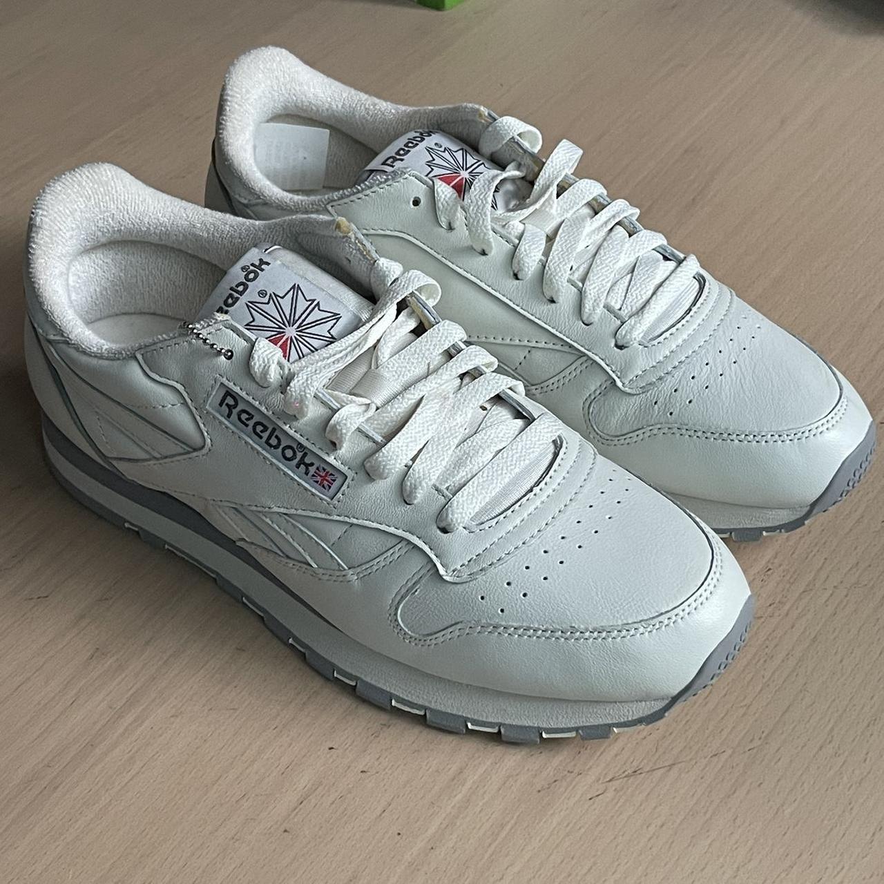 Reebok Classic Leather 1983 Vintage Chalk yea i. Depop