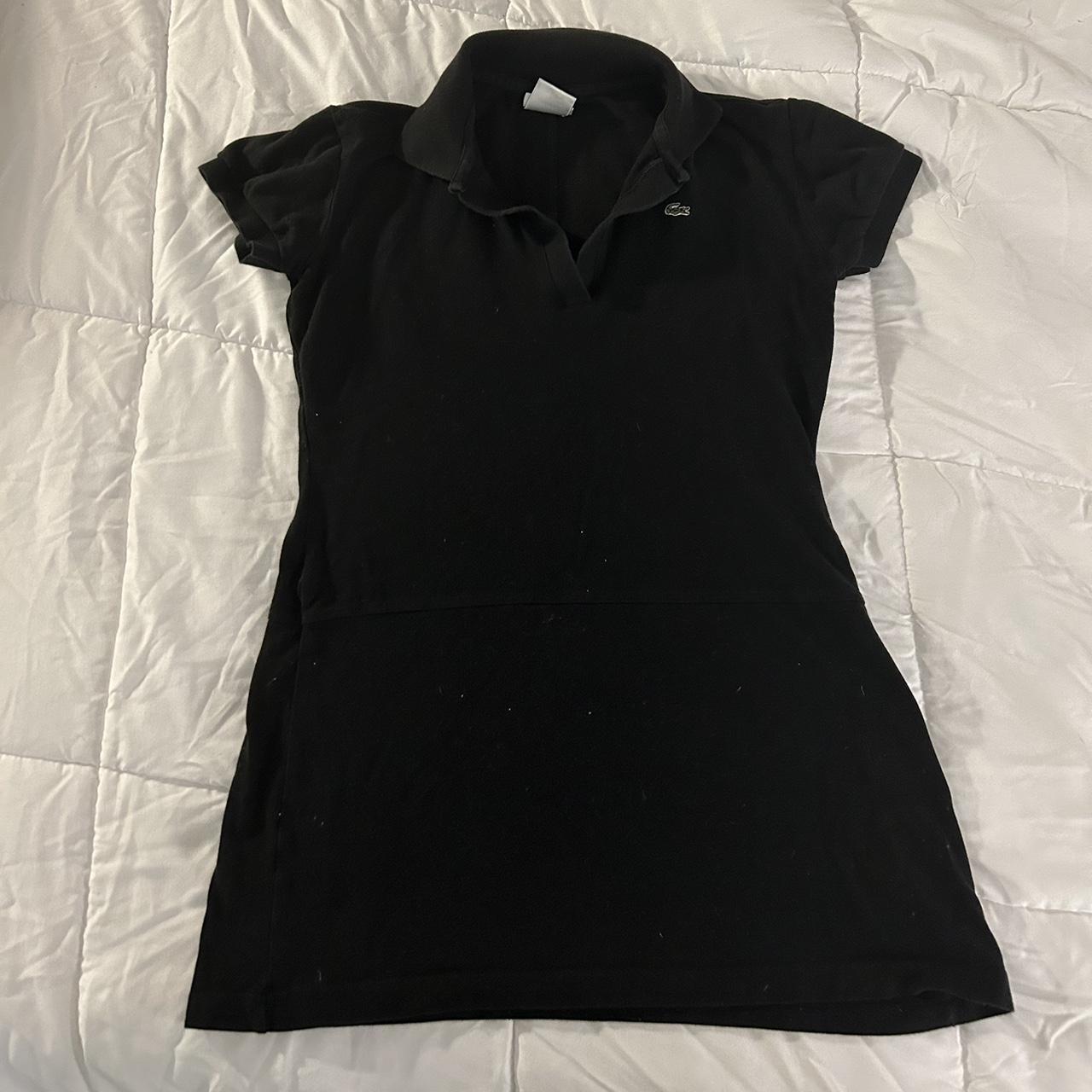 Lacoste Women's Black Dress | Depop