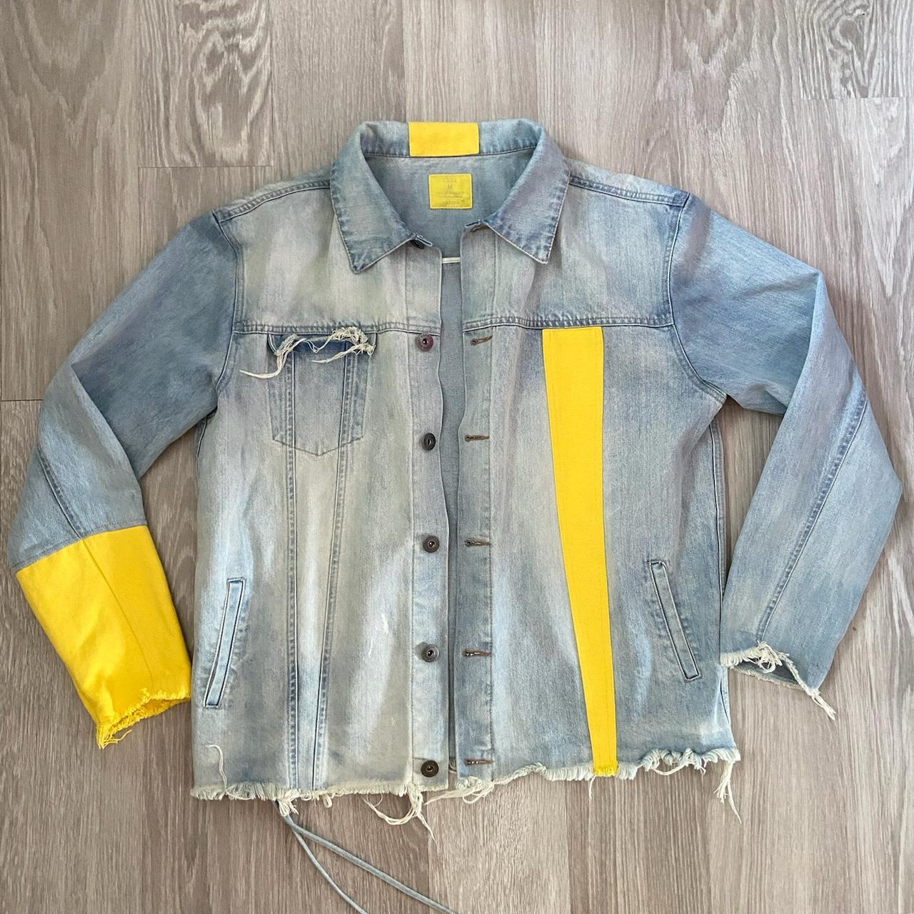 C2H4 Los Angeles Sour Bullet Denim Jacket Medium