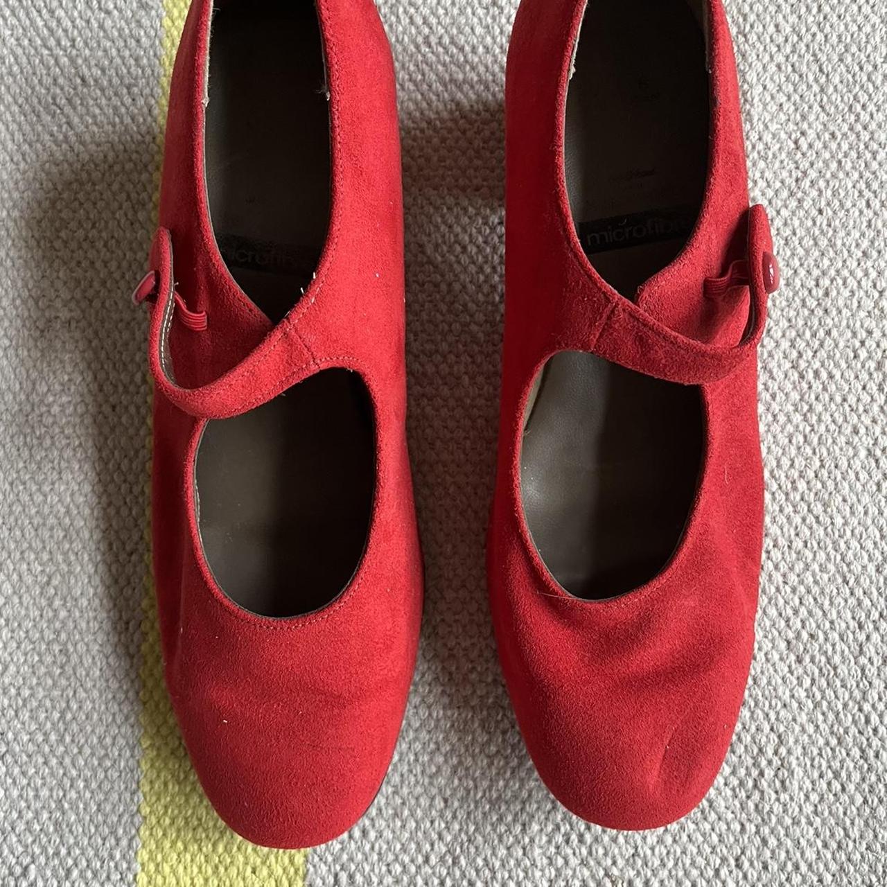 Vintage St Micheal Mary Jane shoes, likely from the... - Depop