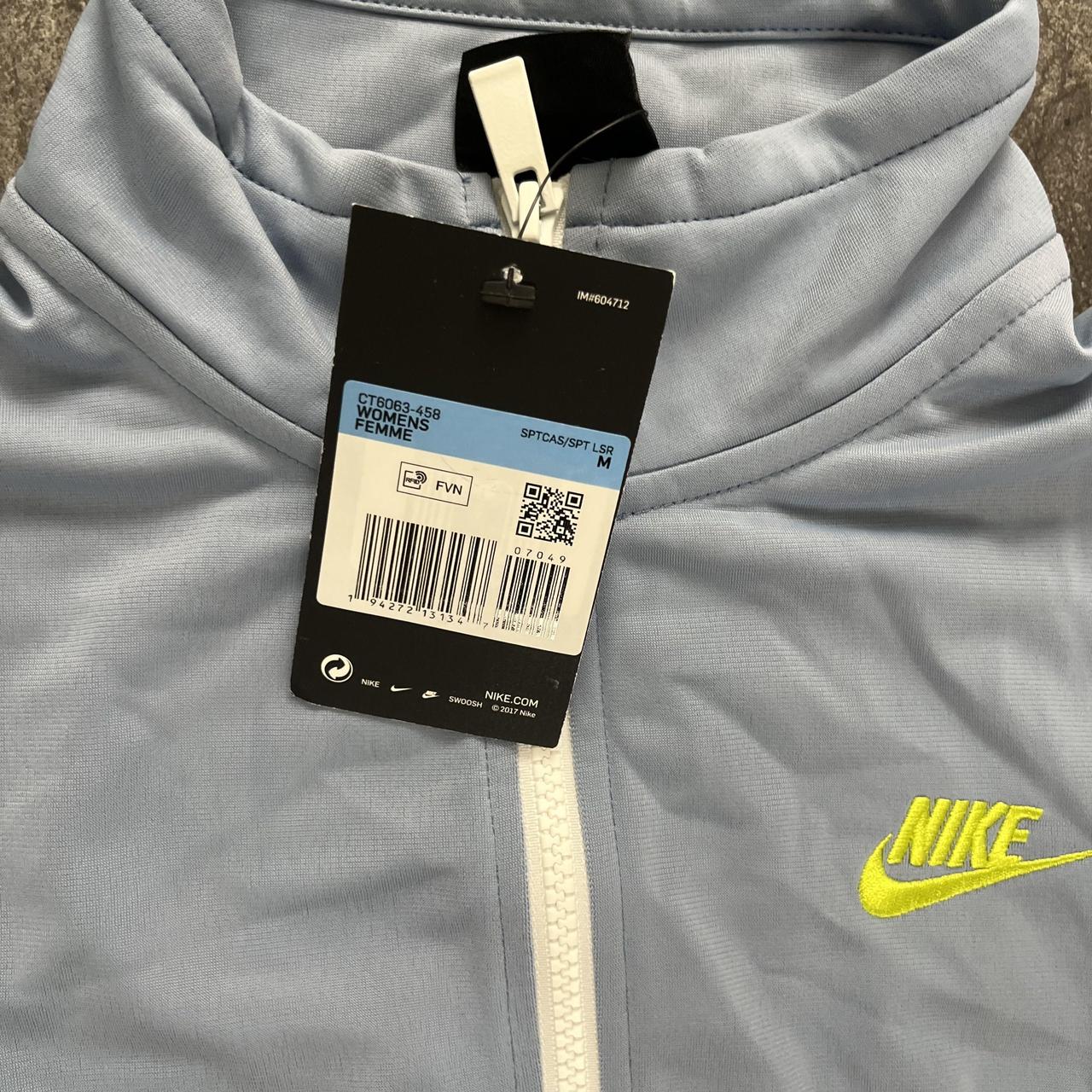 Nike Women s Track Jacket Cropped Full Zip. Depop