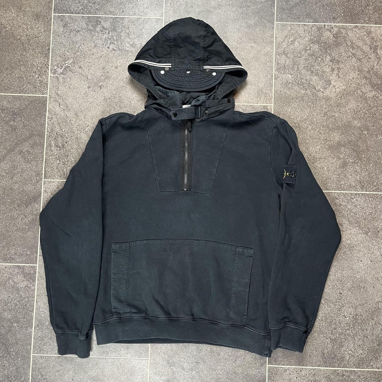 Stone island jumper hoodie on sale