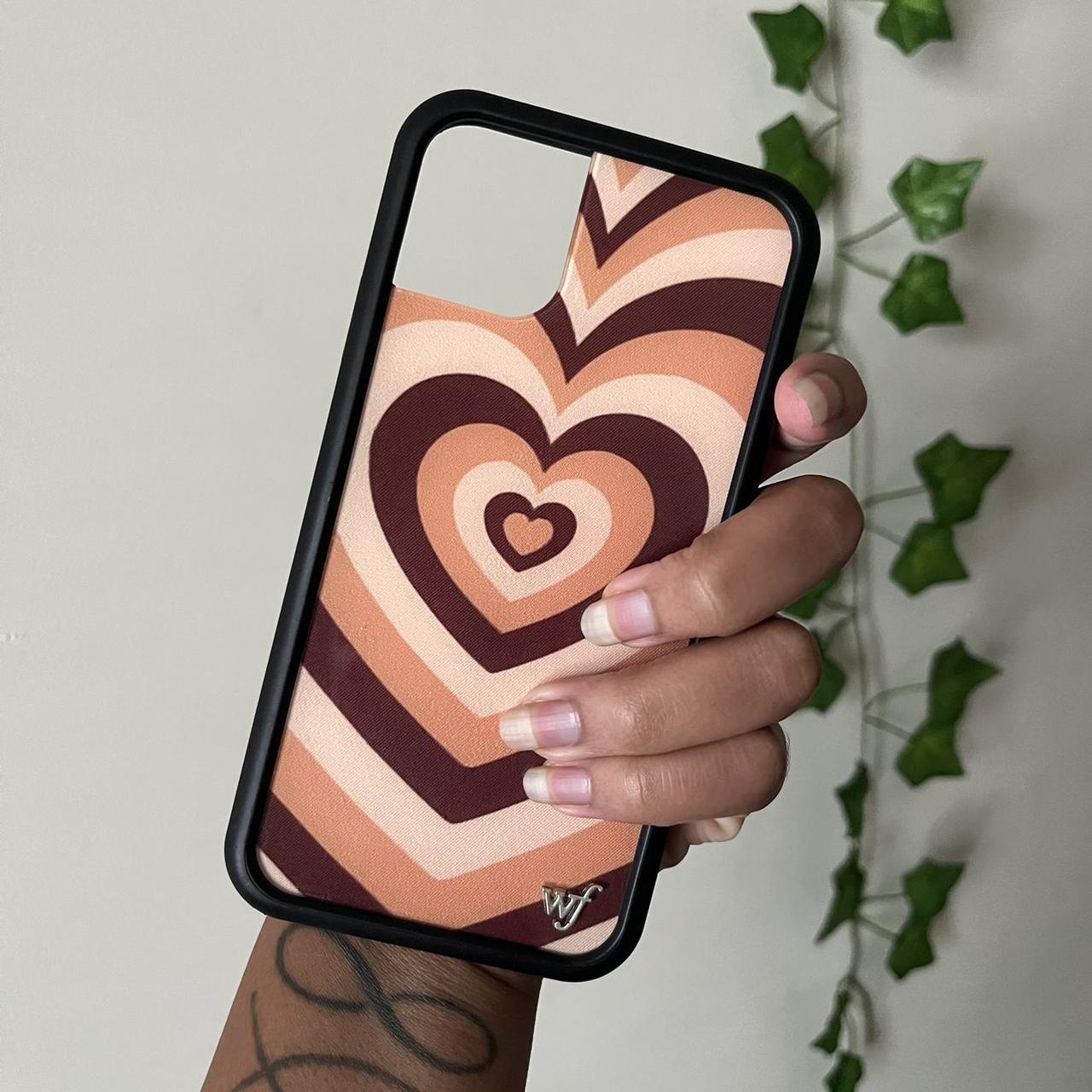 Brown Wildflower Case Wildflower Cases Latte Love IPhone 11 Case,