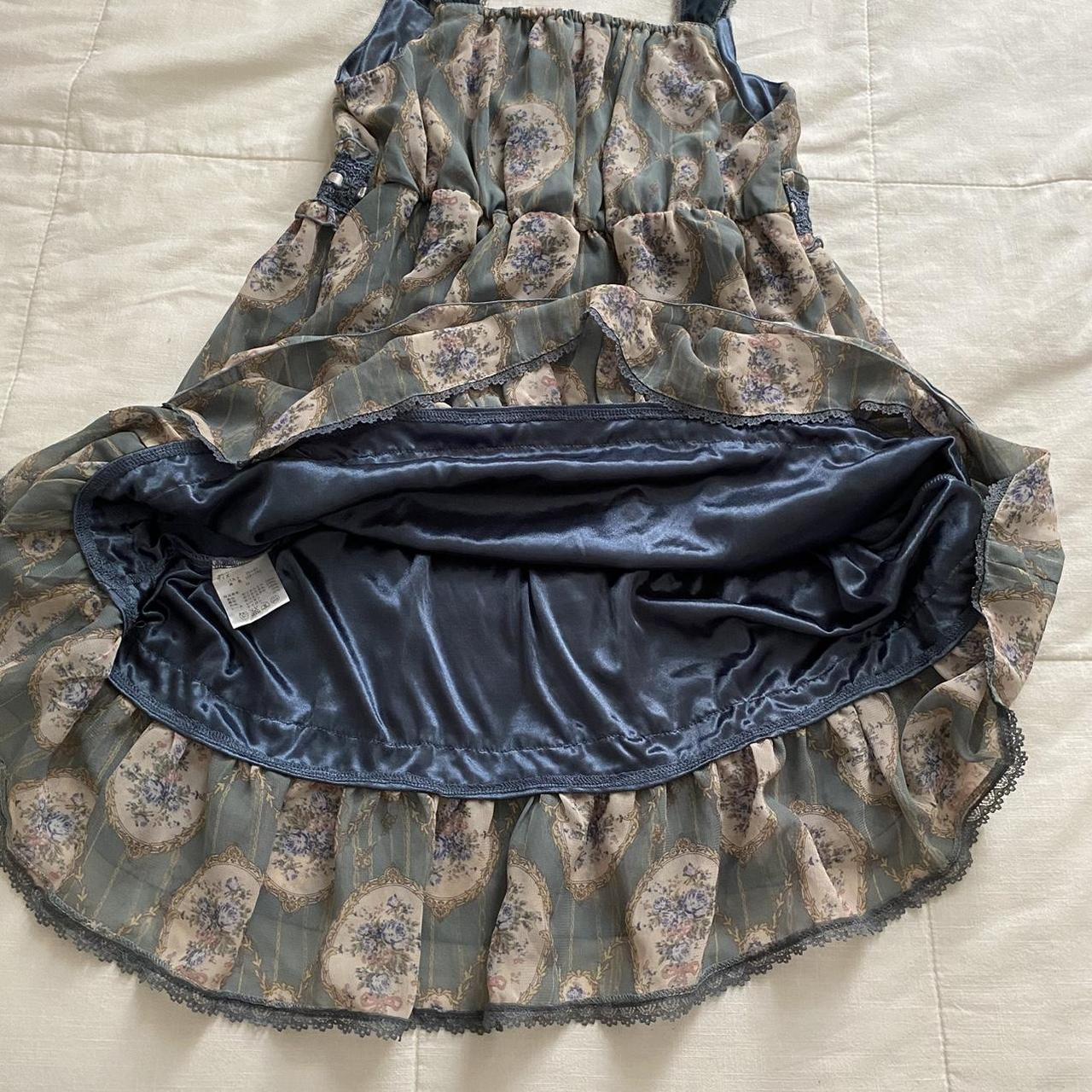 Axes Femme babydoll mini dress or top 🎀 green blue... Depop