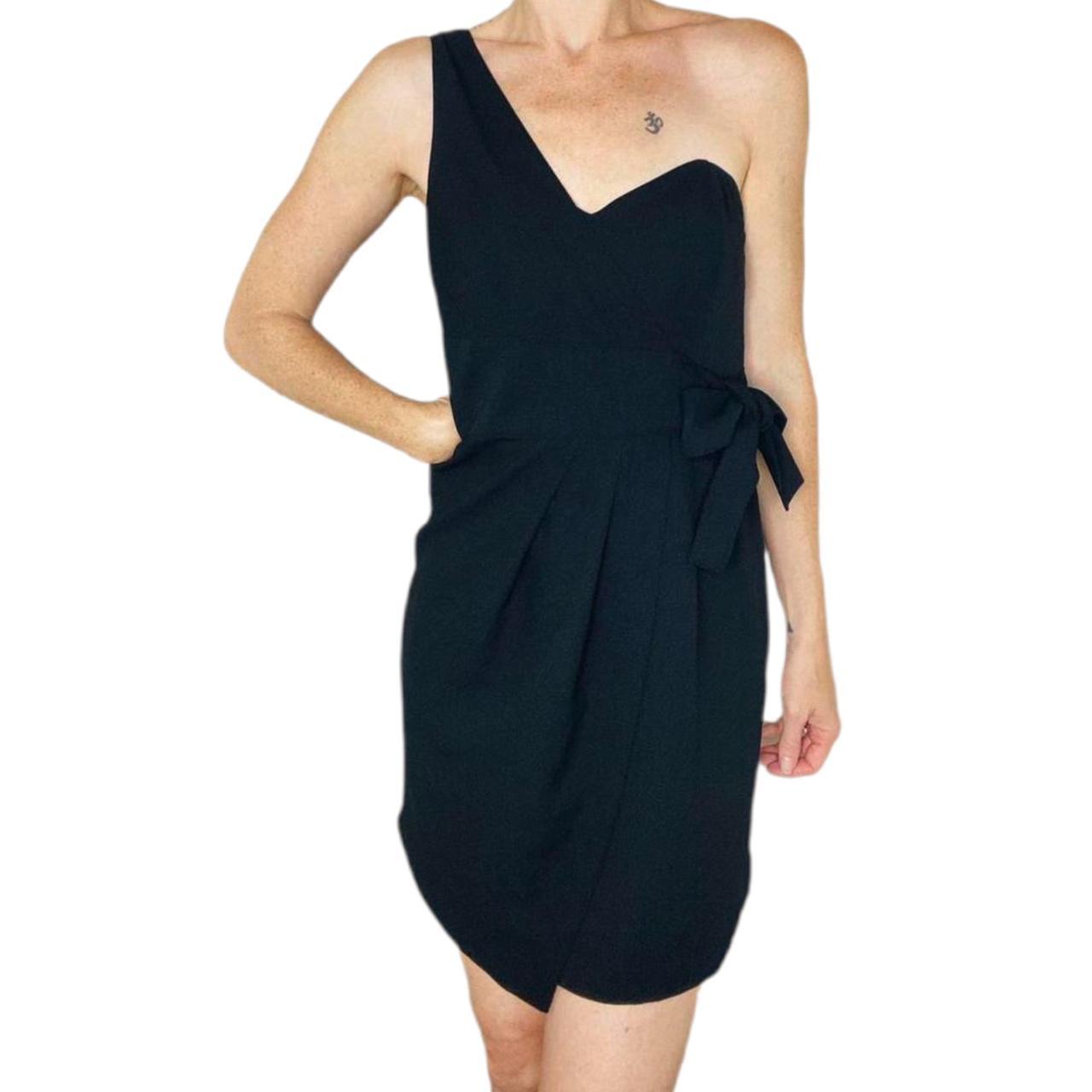 Club Monaco One selling Shoulder Wrap Dress