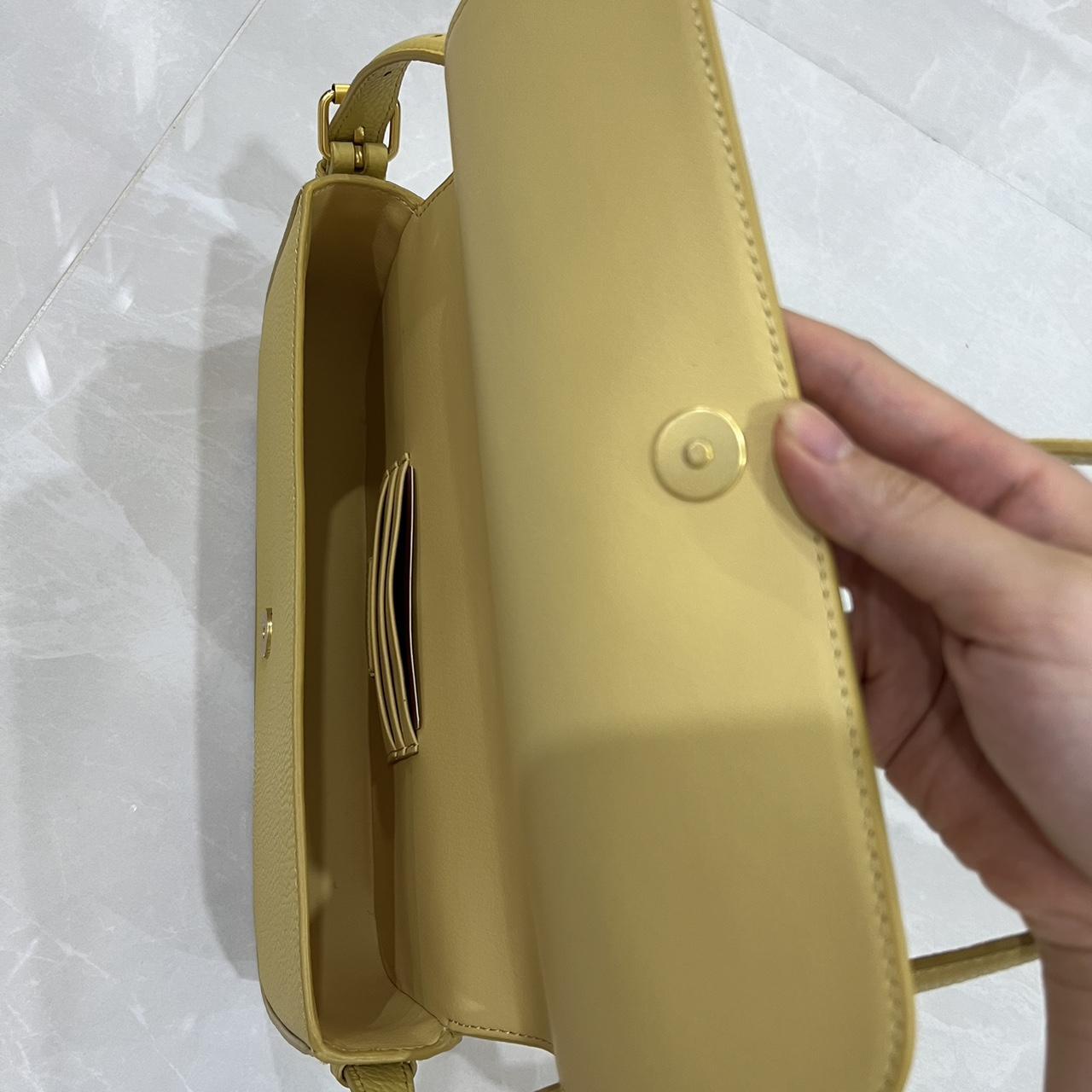 Oroton Lemon Shoulder Bag. Strap is adjustable with... Depop