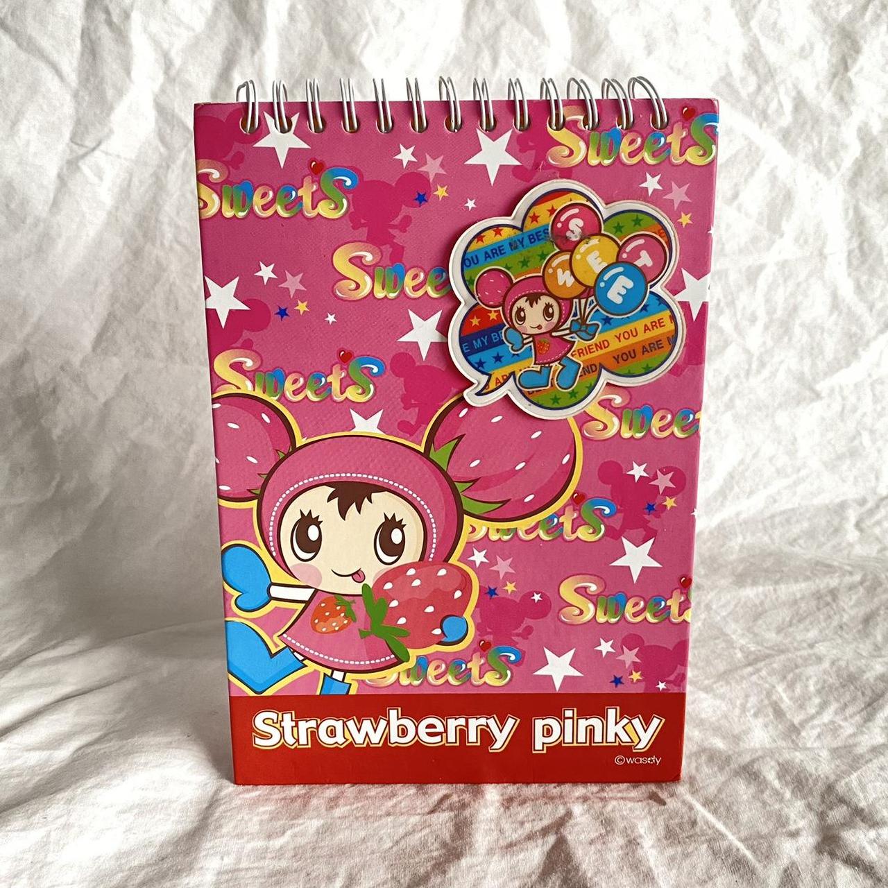 True vintage y2k brand new hard cover notebook So... Depop