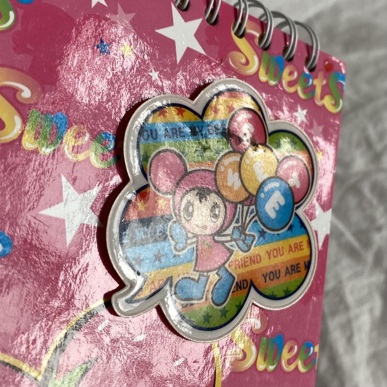 True vintage y2k brand new hard cover notebook So... Depop