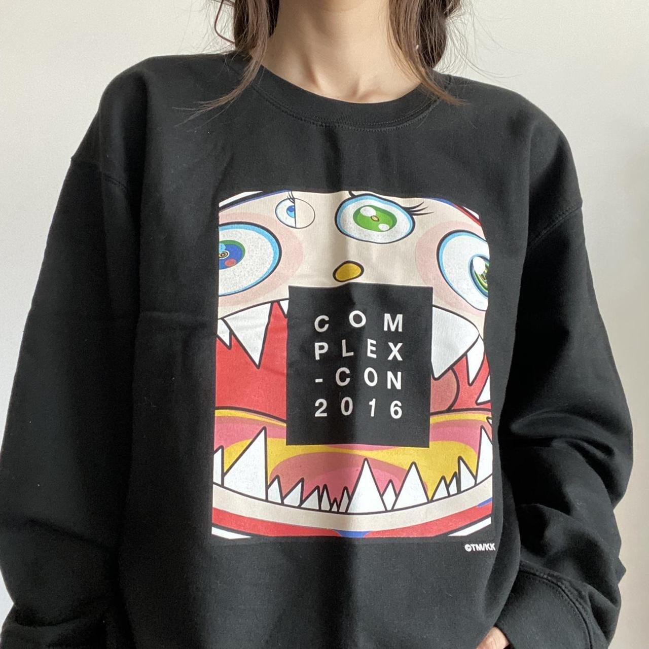 Takashi Murakami Complexcon Graphic Print Scoop Neck T-Shirt