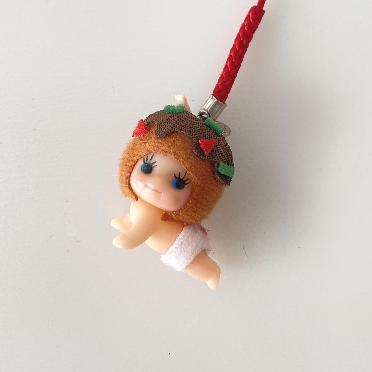 ❤️RARE Y2K KEWPIE TAKOYAKI GOTOCHI CHARM❤️ *remember - Depop