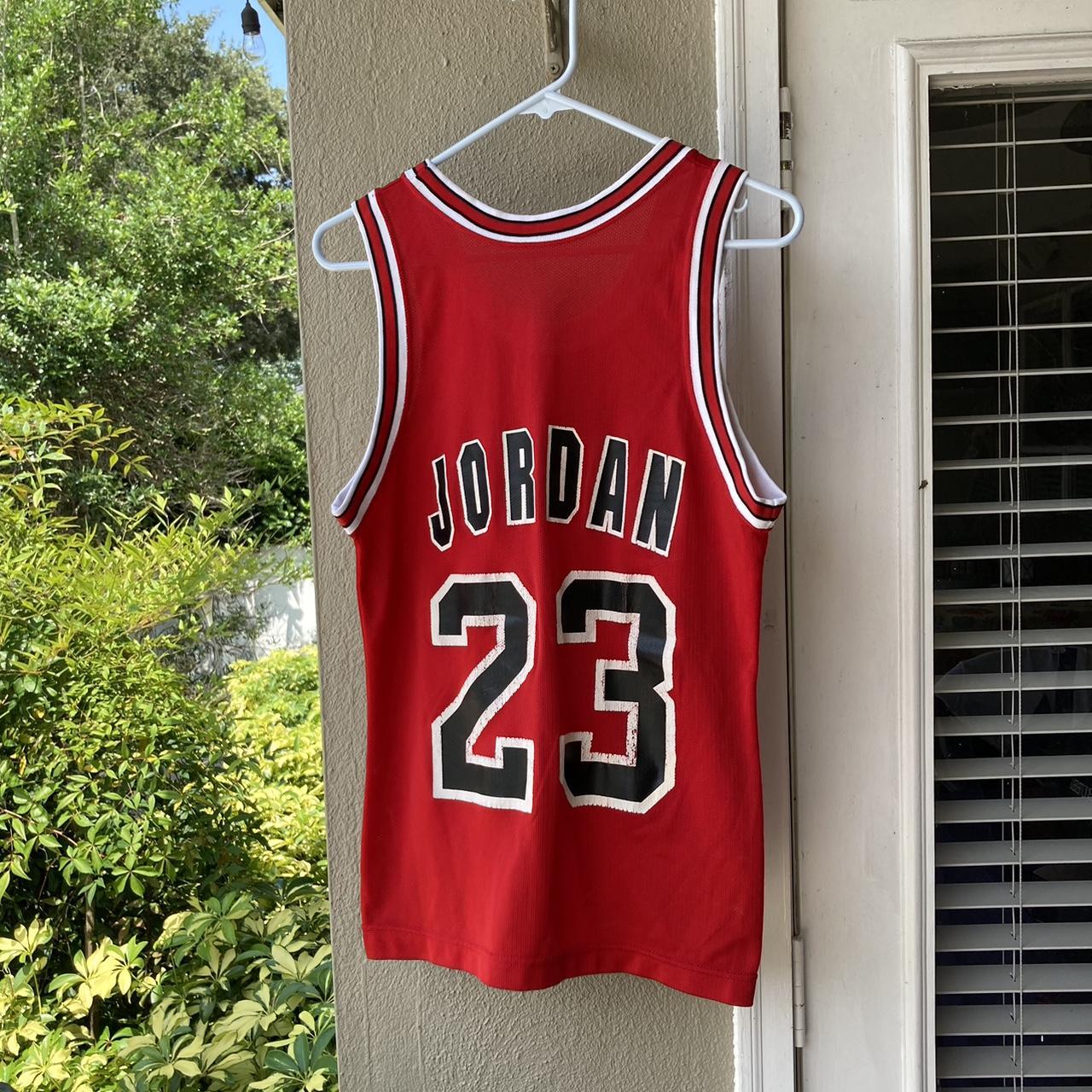 Vintage Michael Jordan high school jersey. Marked as - Depop