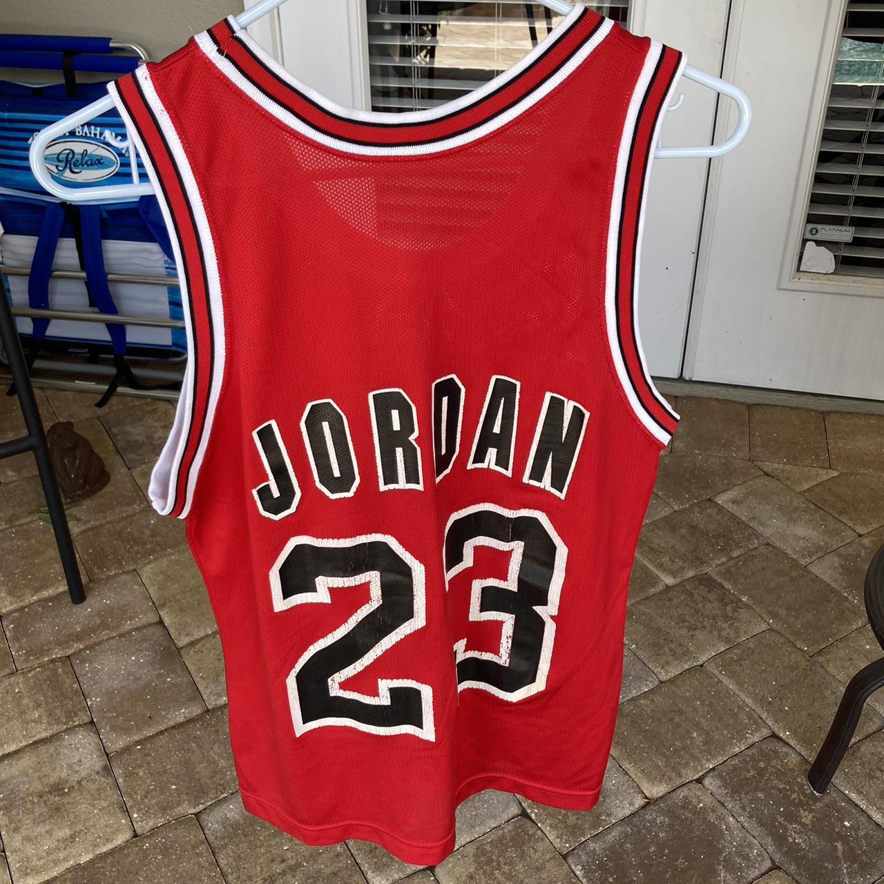 Vintage Michael Jordan high school jersey. Marked as - Depop