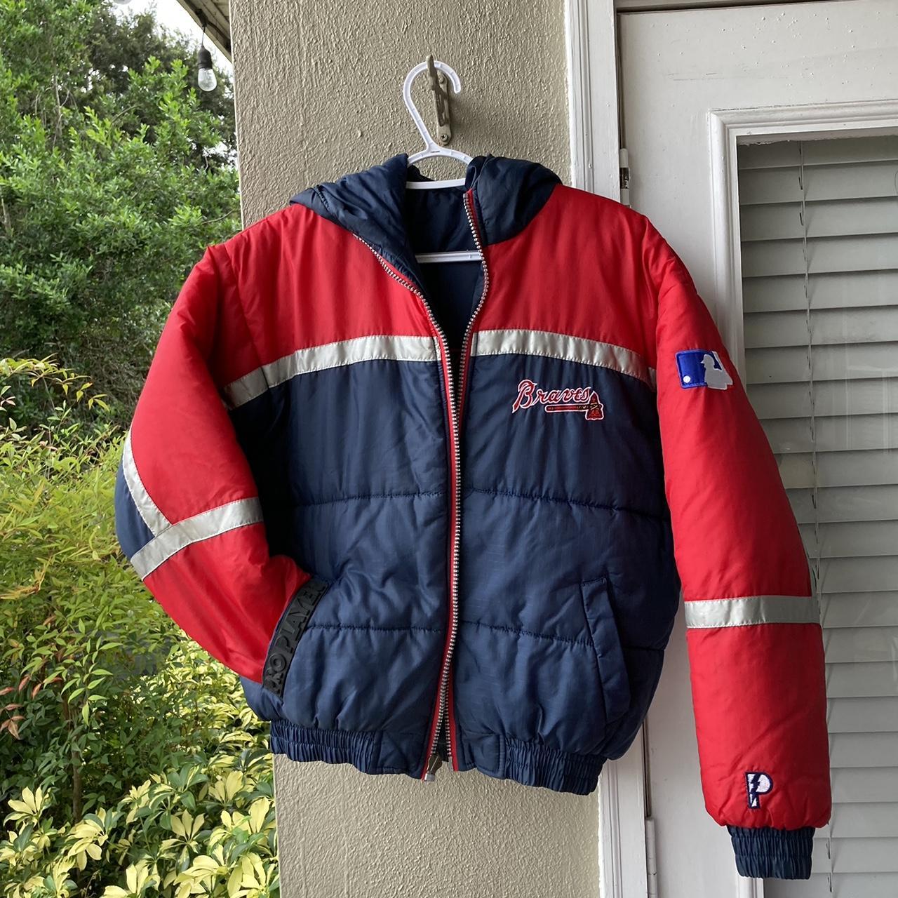 Vintage Atlanta braves puffer - Depop