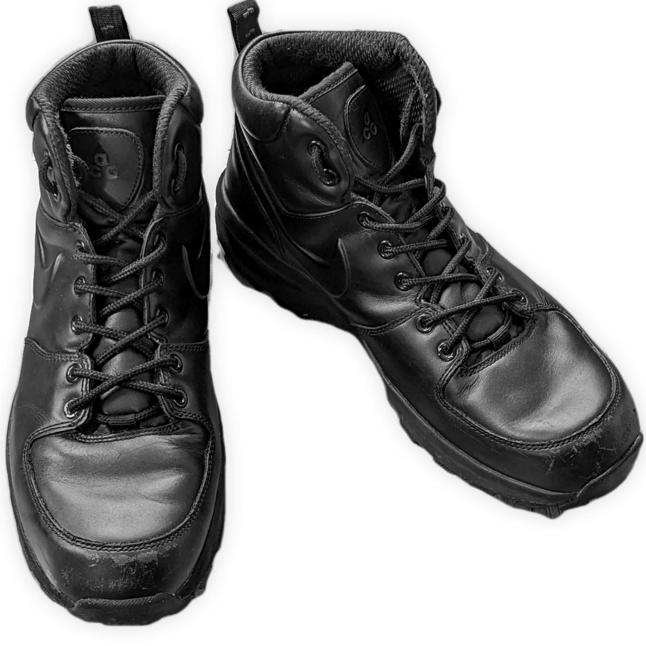 Nike Men's Black Boots Depop