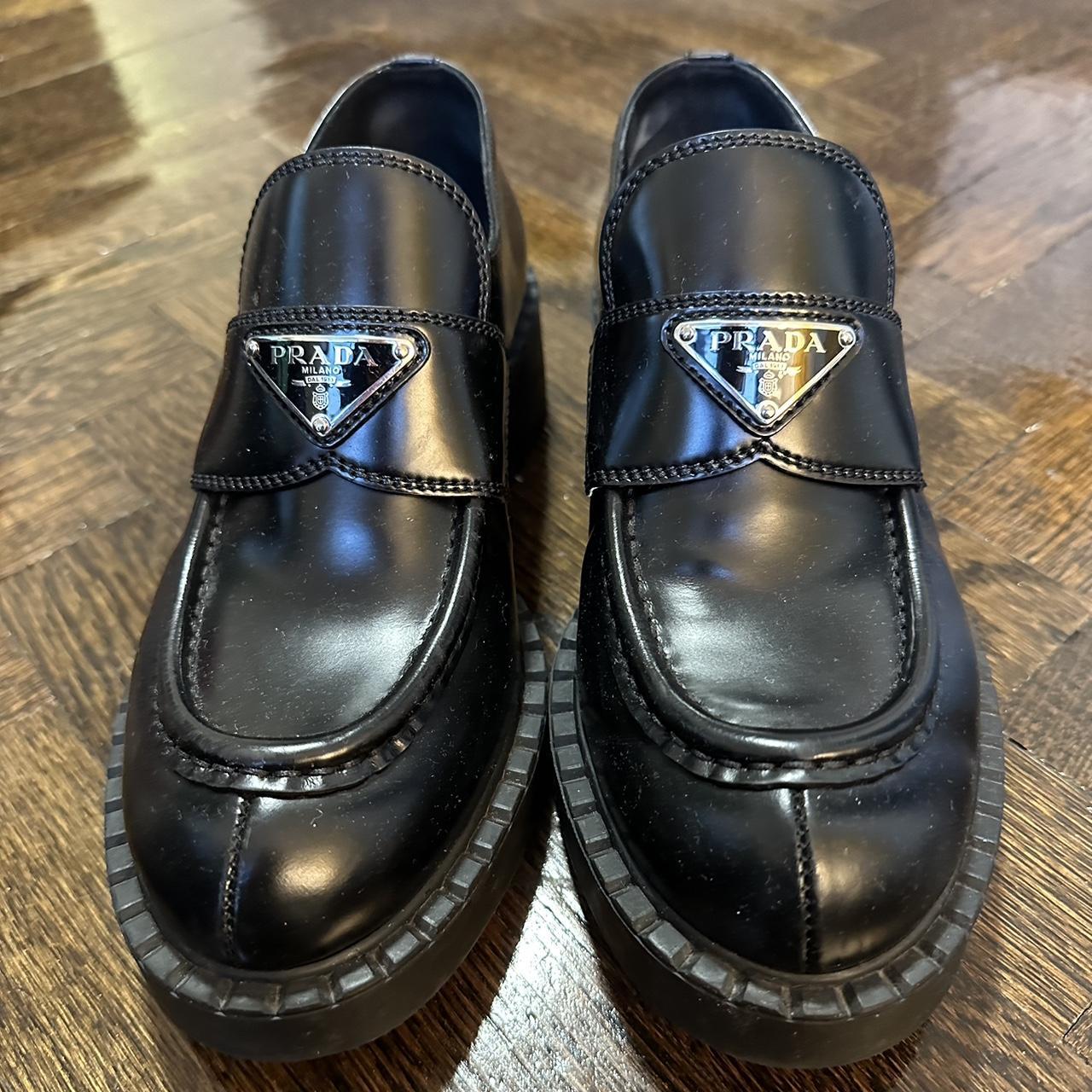 loafers prada women's