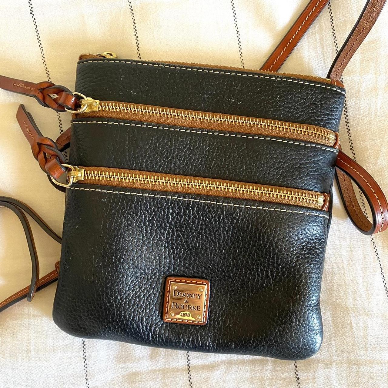 Dooney & bourke hot sale triple zip crossbody