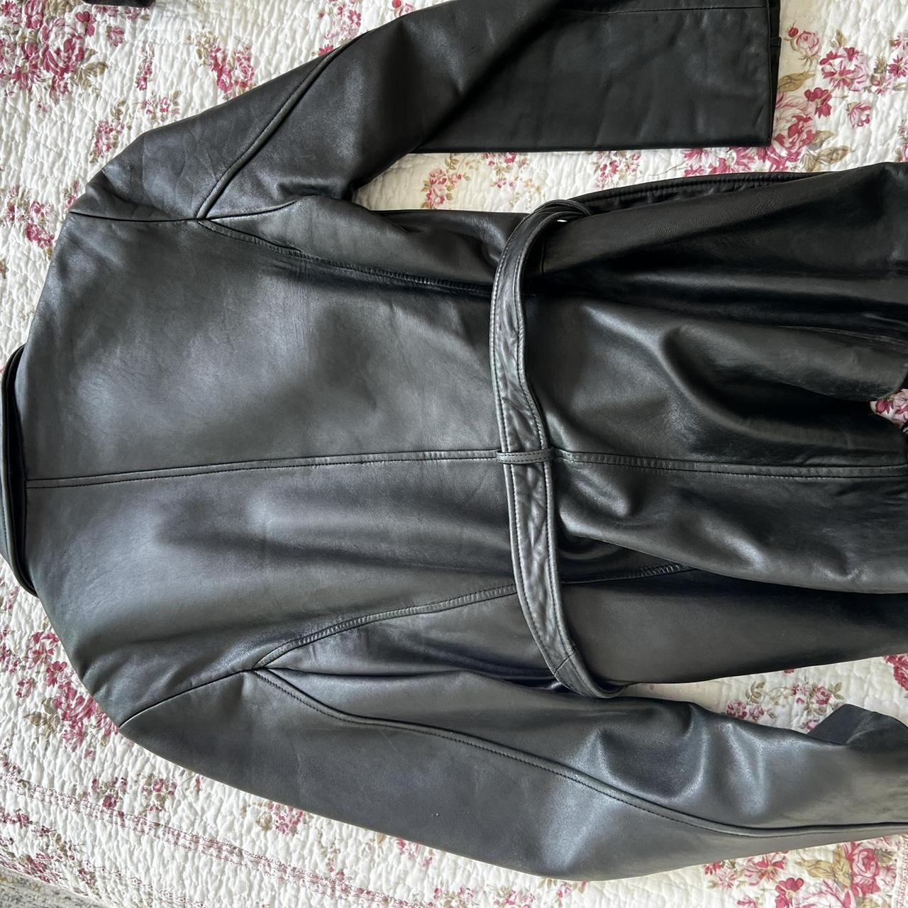 Vintage Marc New York genuine leather jacket, with | Depop