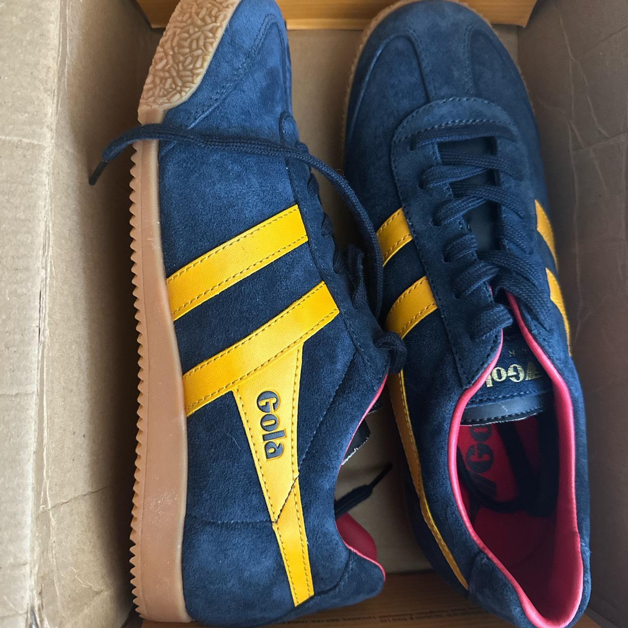 gola yellow trainers