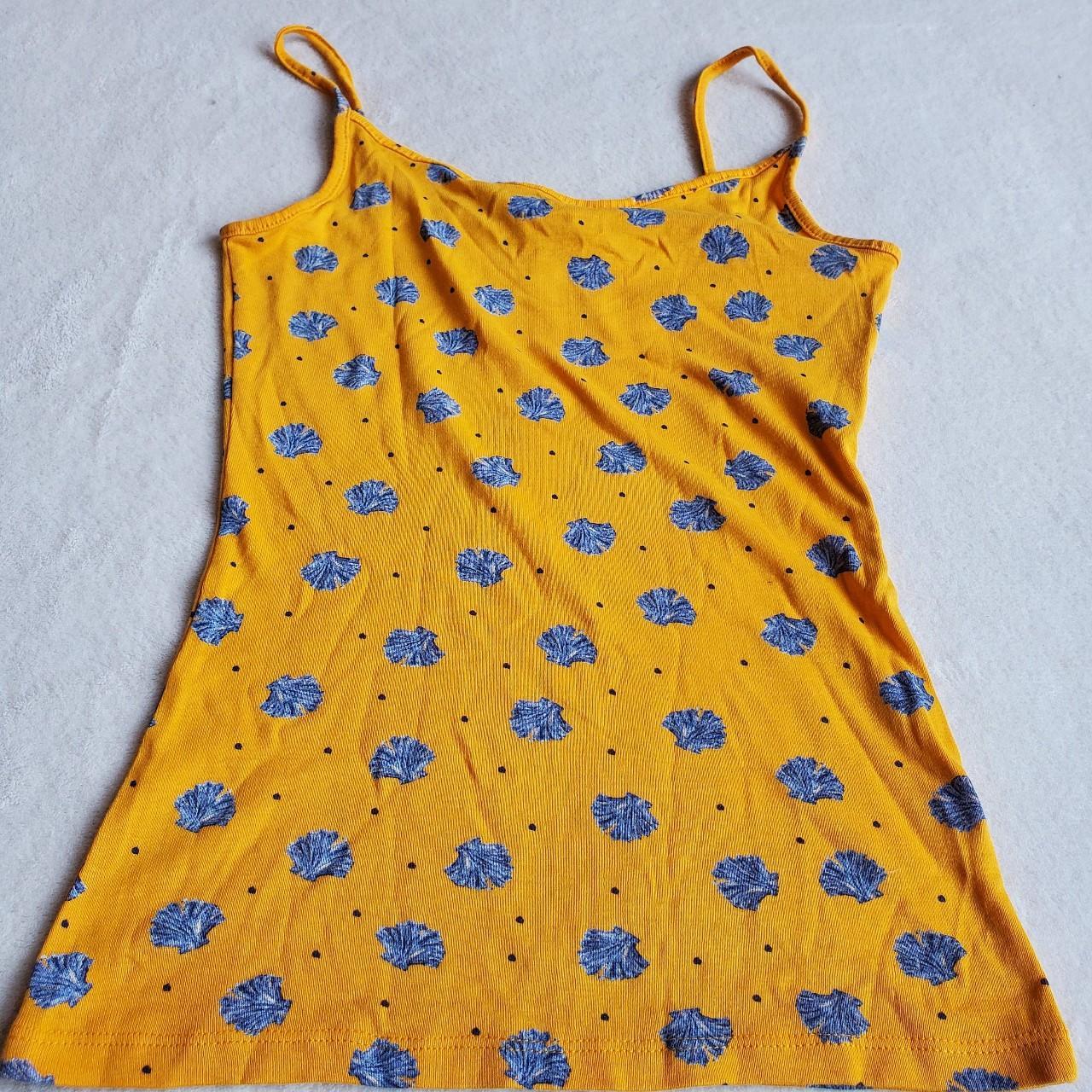 Sainsbury's TU Women's Yellow and Blue Vest Depop
