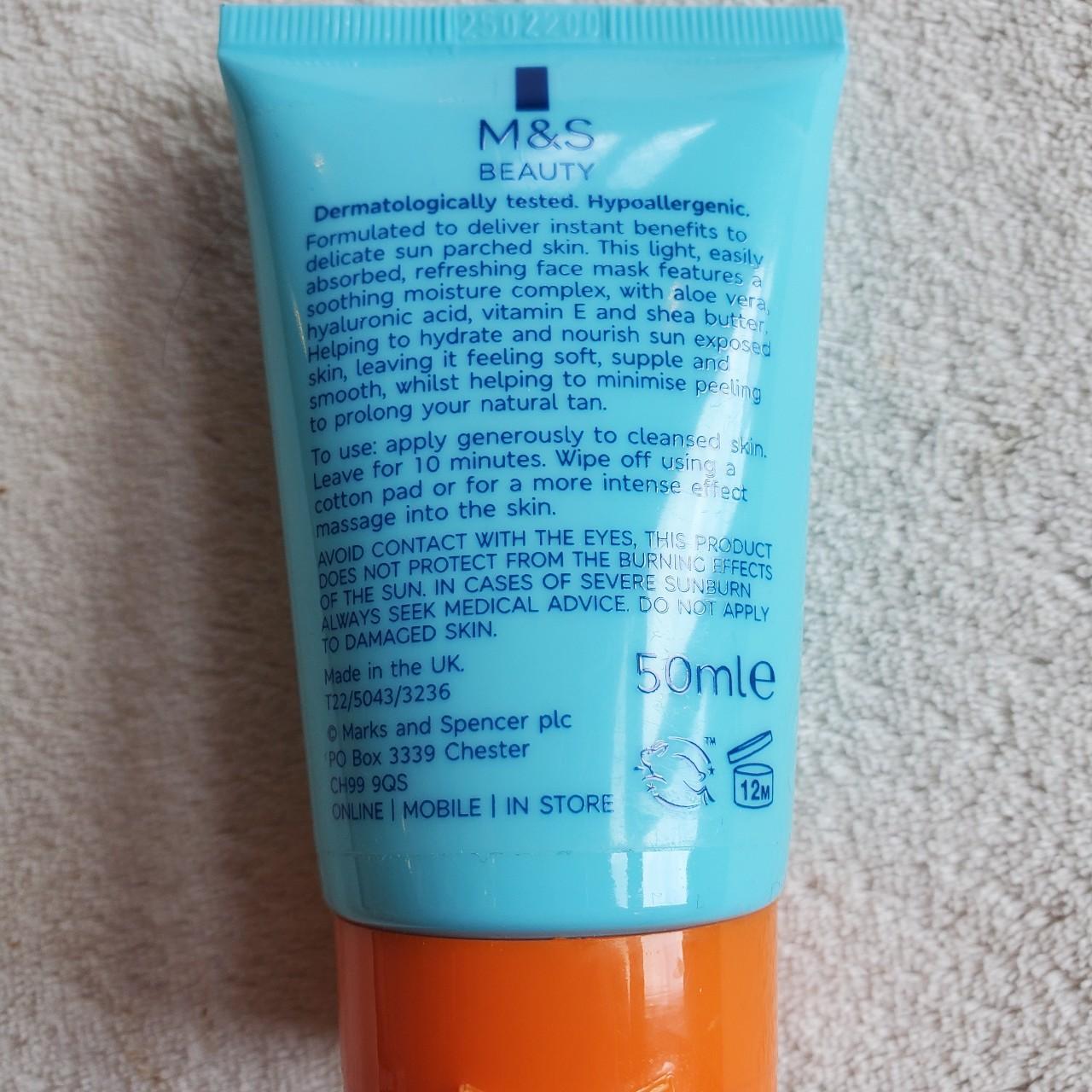 M&S Sun Smart After Sun Face Mask. Soothing and... Depop