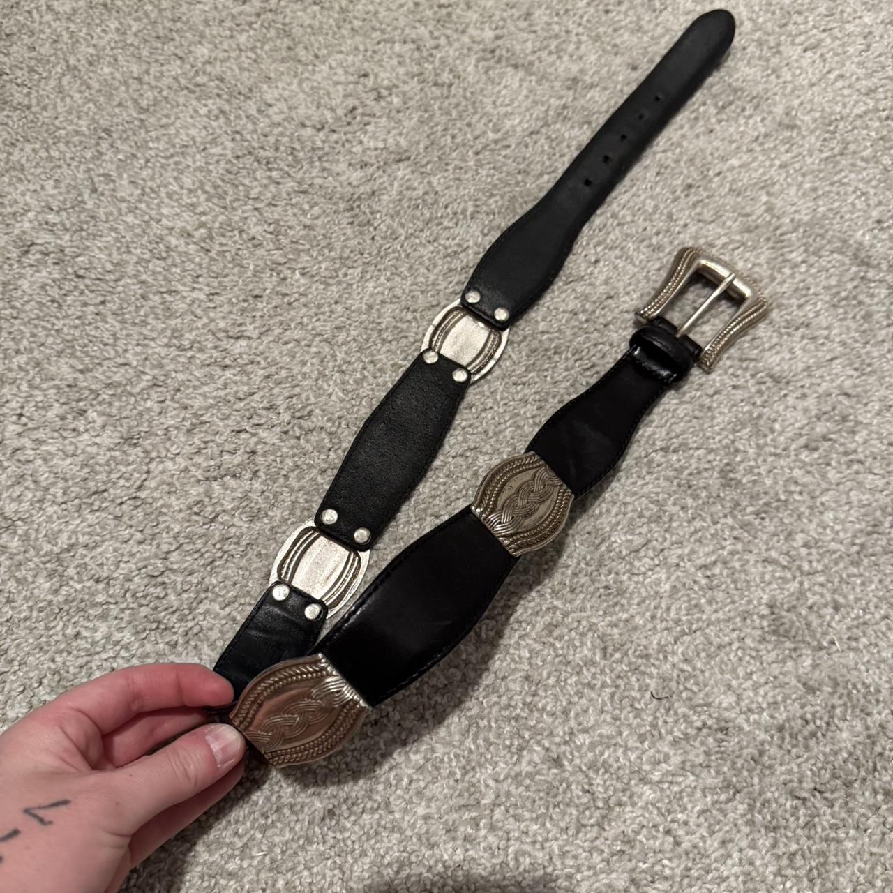 Fossil Women's Belt - Black – Fossil belt with si… - image 1