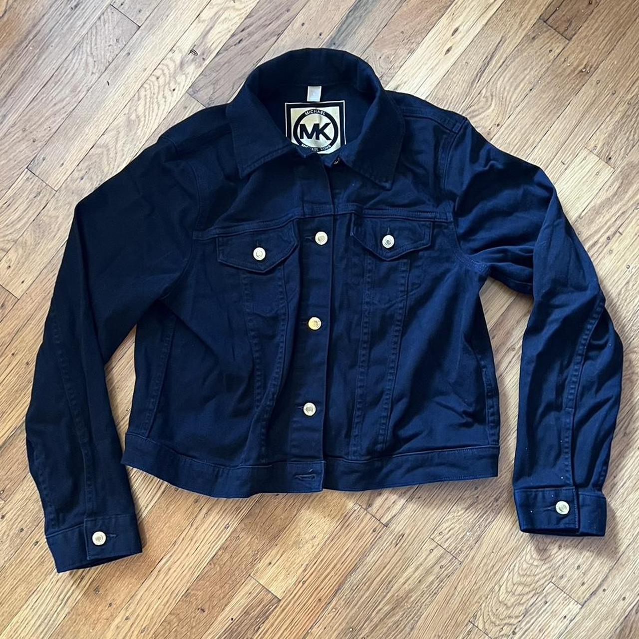 Michael kors trucker on sale jacket