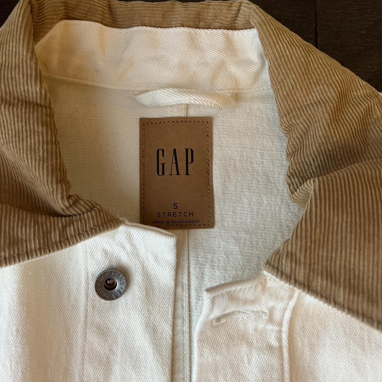 Gap White Chore Coat - Depop