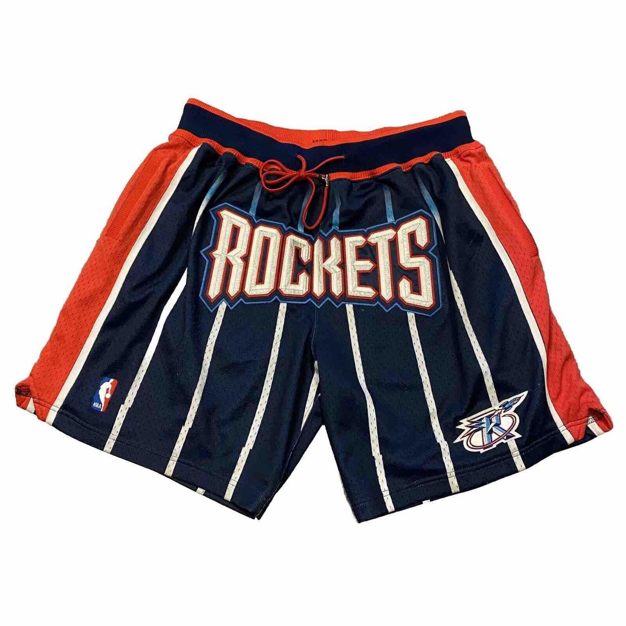 Houston rockets shorts mitchell and ness online