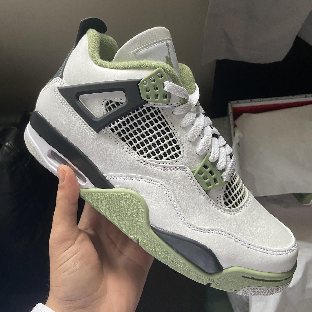 Jordan 4 seafoam | size 7 | message me for more... - Depop