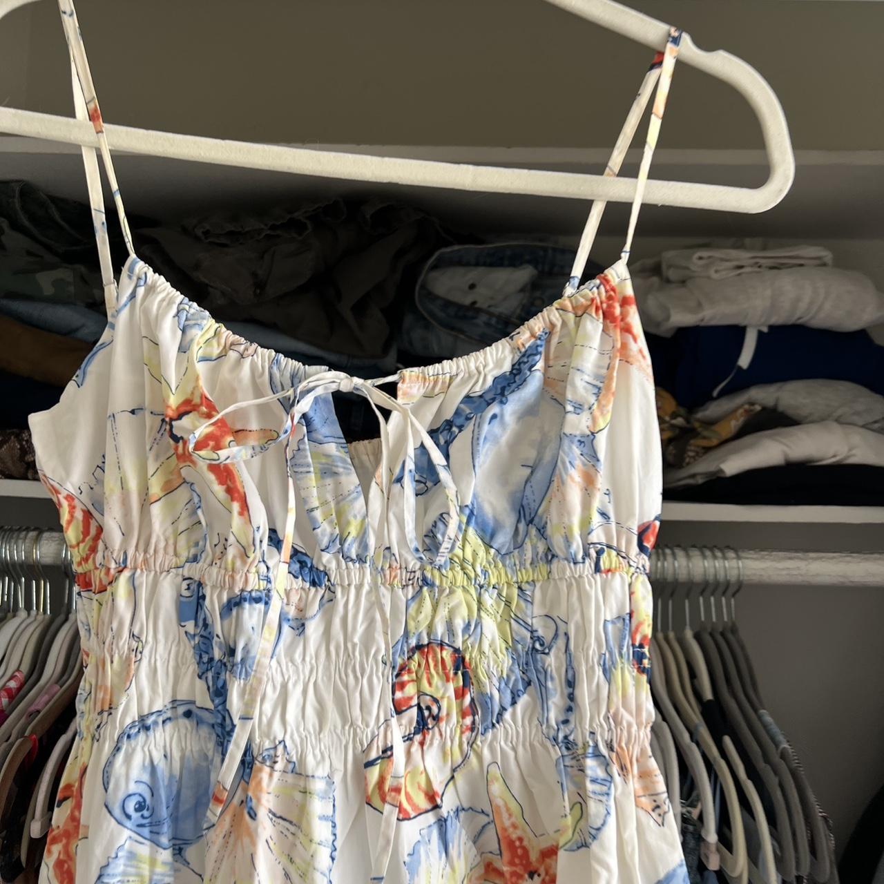 Rails Women's Dress - Multi/White - XS – Shell su… - image 2