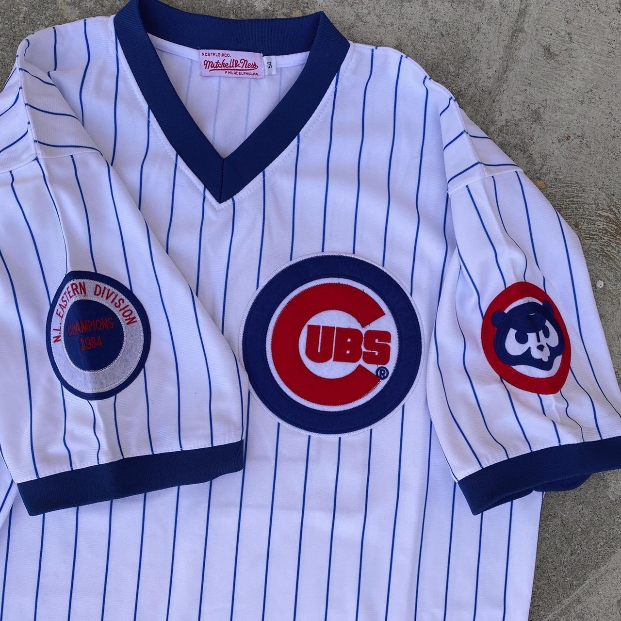 Mitchell & Ness Ryne Sandberg Chicago Cubs Jersey - Depop